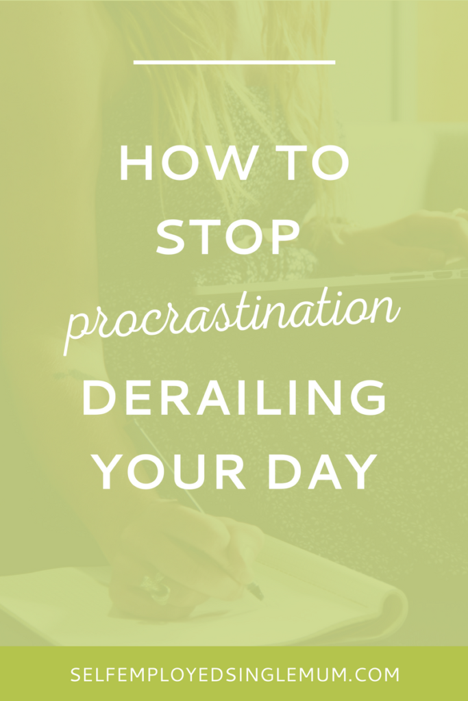Don't let overwhelm and procrastination derail your day