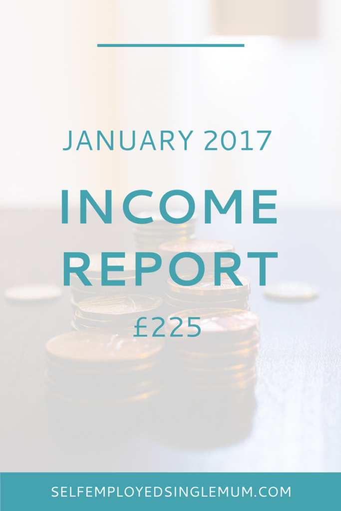 I'm back with my second income report and the first of 2017. I'm publishing these to be honest about the realities of self-employment as a single mother.