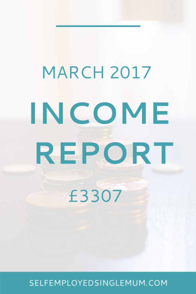 March 2017 income report