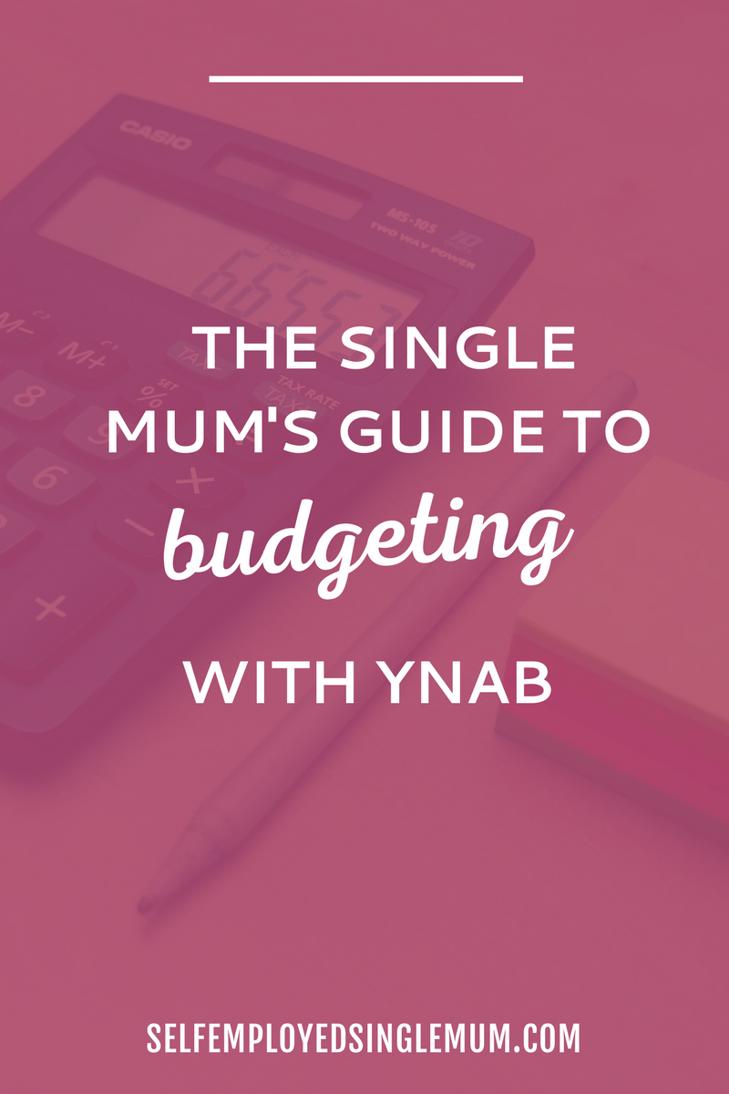 The single mum's guide to budgeting with YNAB | How to use YNAB, budget with YNAB, YNAB categories, YNAB tips, track your spending with YNAB, budgeting printable, budgeting tips, save money, get out of debt 