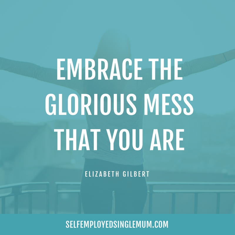 Self-care quotes for single mothers - Elizabeth Gilbert